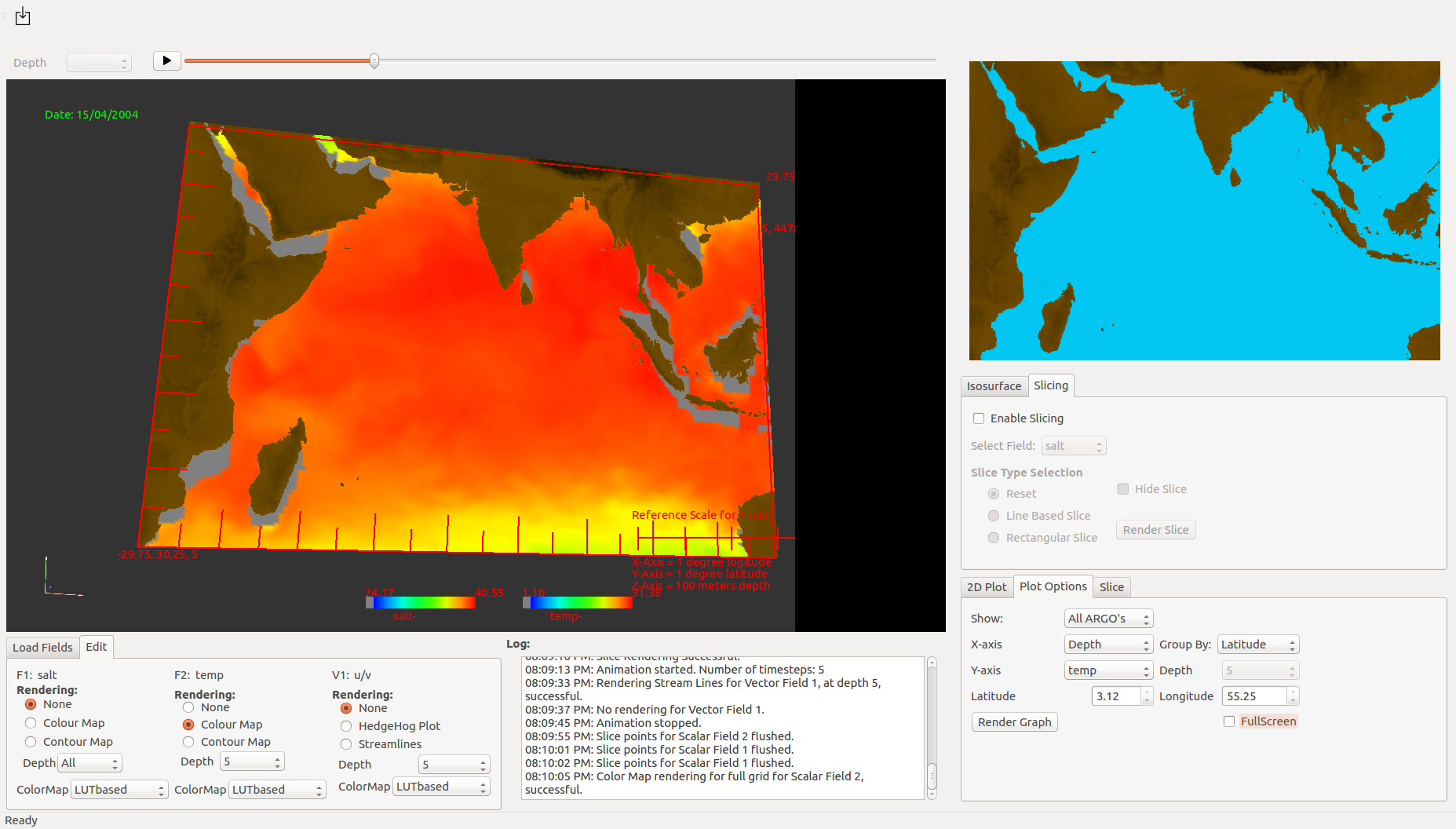 Ocean Explorer: A Visualization Tool for Meteorologists
